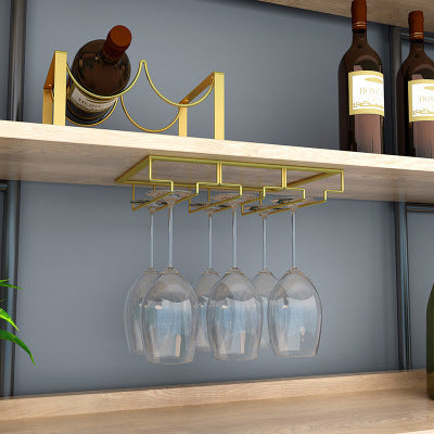 Inverted Goblet Holder Creative Bar Hanging Red Wine Glass Holder