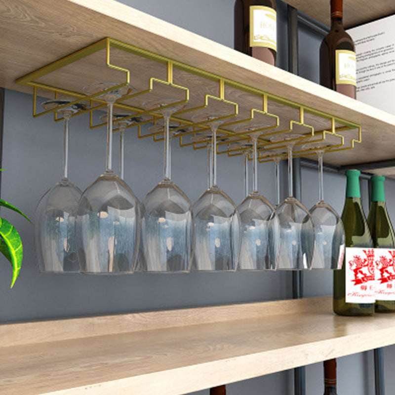 Inverted Goblet Holder Creative Bar Hanging Red Wine Glass Holder