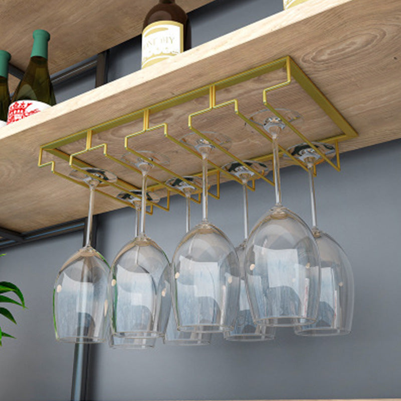 Inverted Goblet Holder Creative Bar Hanging Red Wine Glass Holder
